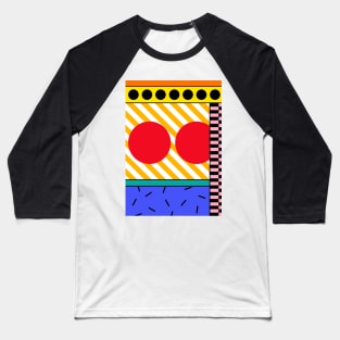 Memphis abstract pop 1 Baseball T-Shirt